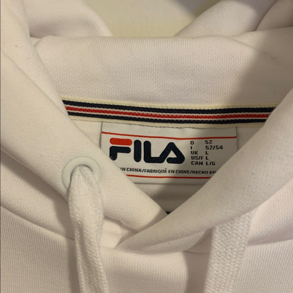 Men’s fila casa country club white soft hoodie! - Picture 4 of 5